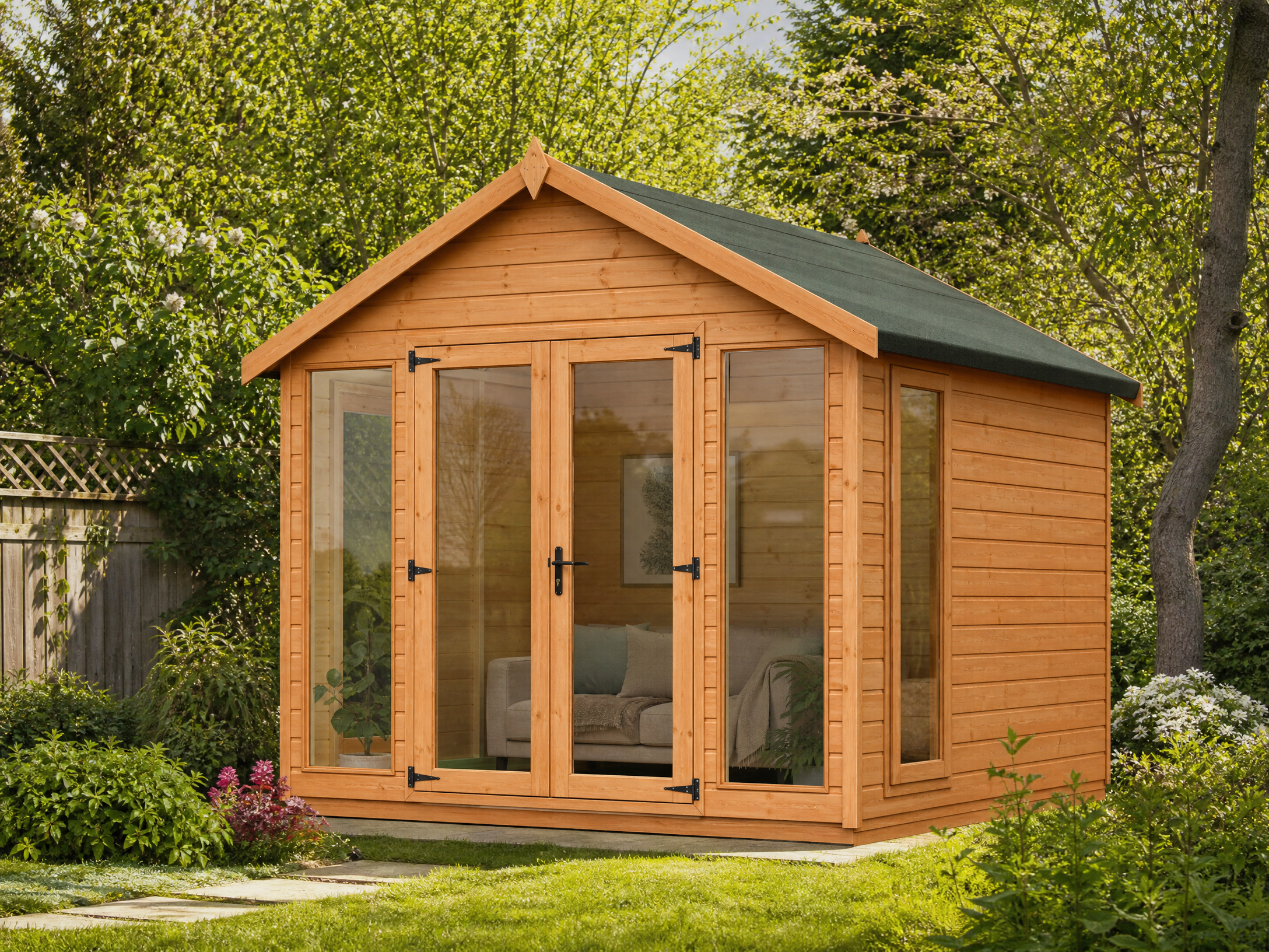 10ft x 6ft Summerhouse, Apex Roof